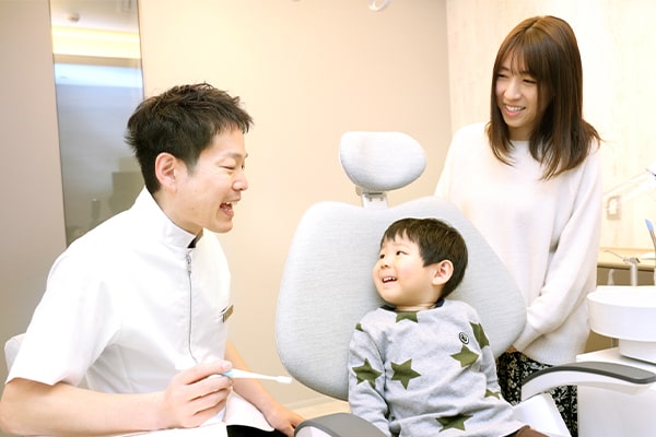 家族みんなで通える歯医者さん